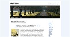 Desktop Screenshot of erkekmoda.com