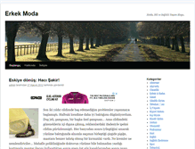 Tablet Screenshot of erkekmoda.com